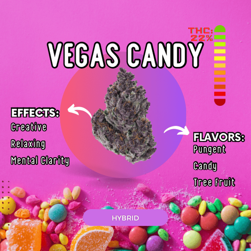 Vegas Candy cannabis bud